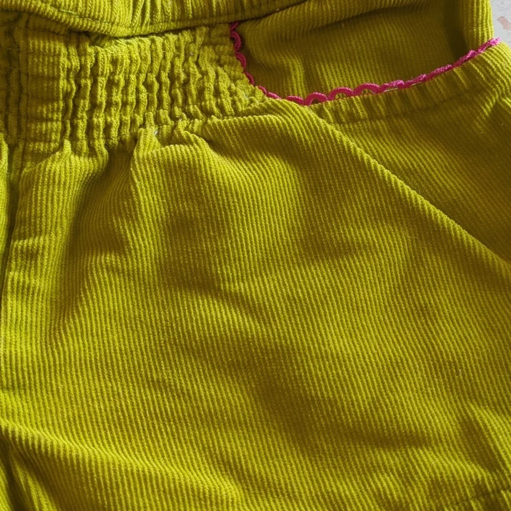 Genuine Kids | Citron Corduroy Shorts | 3T
